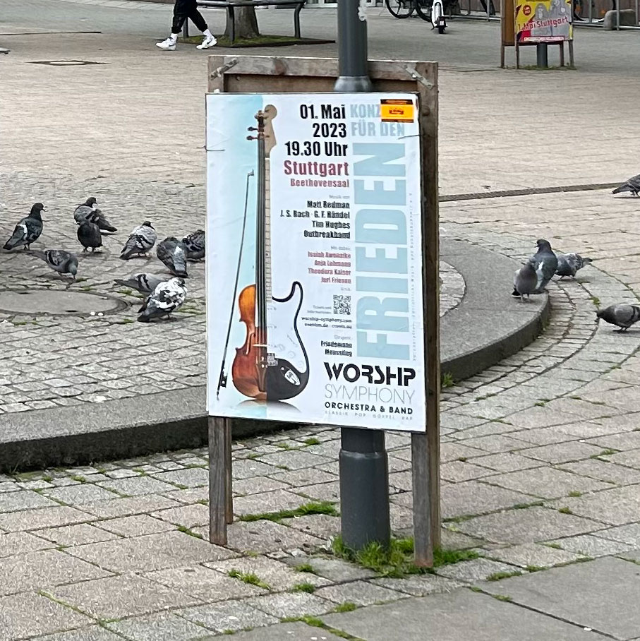 Plakatwerbung in Stuttgart und Umgebung auf Plakatständern