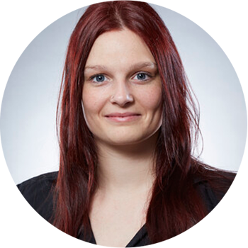 Porträt von Media Managerin Vanessa Burg